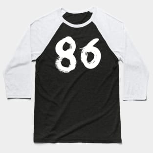 Number 86 Baseball T-Shirt